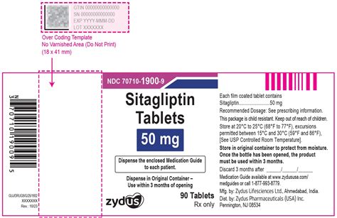 Sitagliptin: MedlinePlus Drug Information.